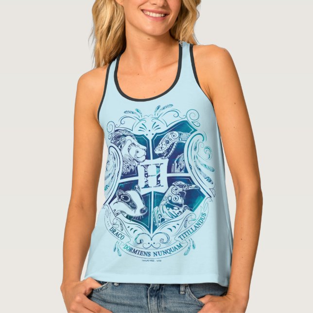 Harry Potter | Aguamenti HOGWARTS™ Crest Tank Top (Front)