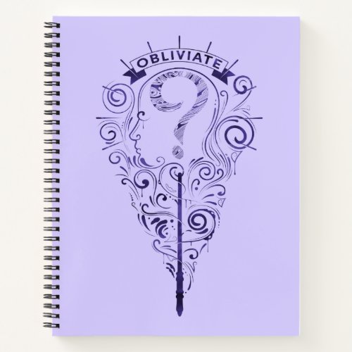 Harry Potter  Aguamenti Obliviate Graphic Notebook