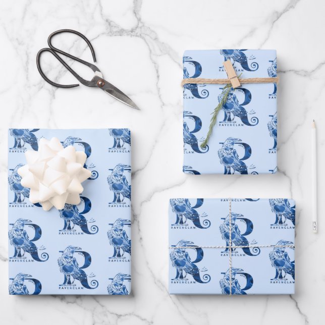 Harry Potter | Aguamenti RAVENCLAW™ Graphic Wrapping Paper Sheets (Front)
