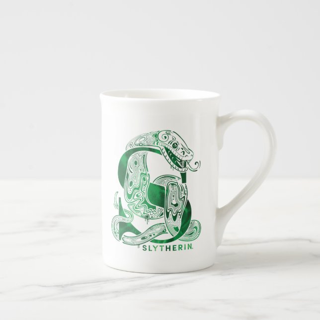 Harry Potter | Aguamenti SLYTHERIN™ Graphic Bone China Mug (Right)