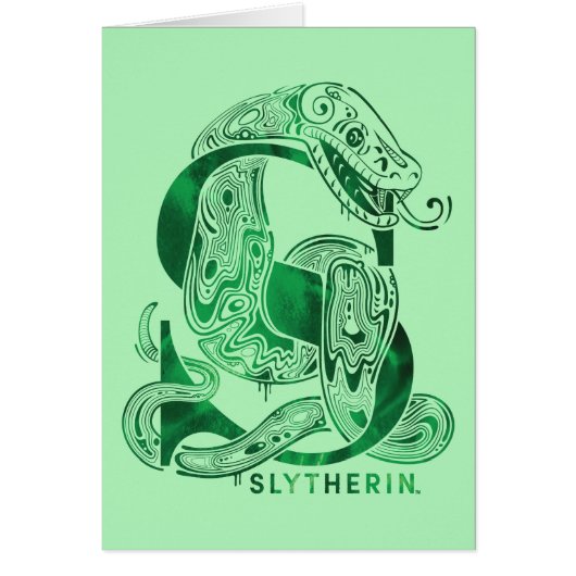 Harry Potter | Aguamenti SLYTHERIN™ Graphic Cards (Front)