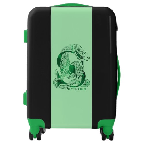 Harry Potter  Aguamenti SLYTHERIN Graphic Luggage