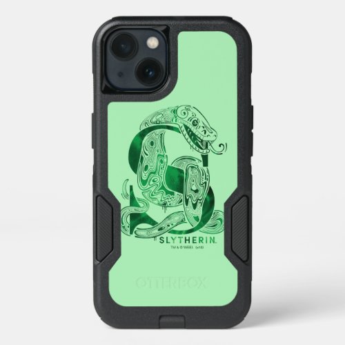 Harry Potter  Aguamenti SLYTHERIN Graphic iPhone 13 Case