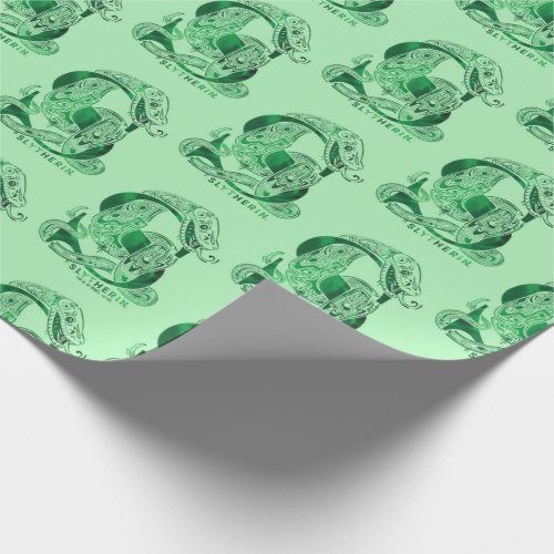 Harry Potter  Aguamenti SLYTHERIN Graphic Wrapping Paper