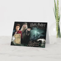 Harry Potter and Dumbledore Card