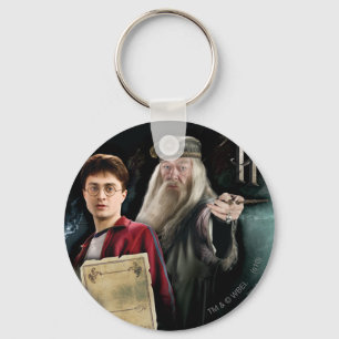 Harry Potter and Dumbledore Keychain