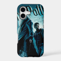 Harry Potter and Dumbledore on rocks 1 iPhone 17 Case
