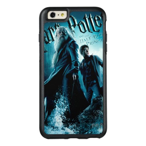 Harry Potter and Dumbledore on rocks 1 OtterBox iPhone 66s Plus Case