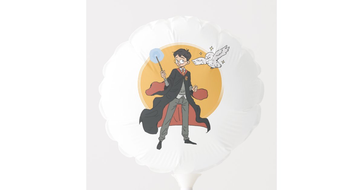 HARRY POTTER™, Hermione, & Ron Fly Over HOGWARTS™ Balloon