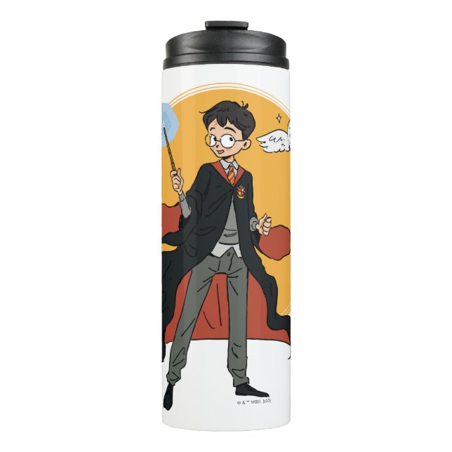 HARRY POTTER™ and Hedwig Illustration Thermal Tumbler (Front)