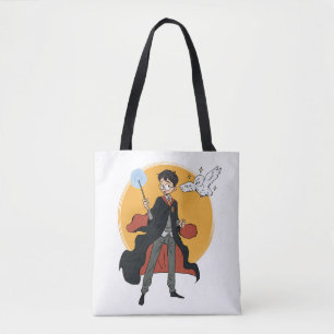 HARRY POTTER™ and Hedwig Illustration Tote Bag