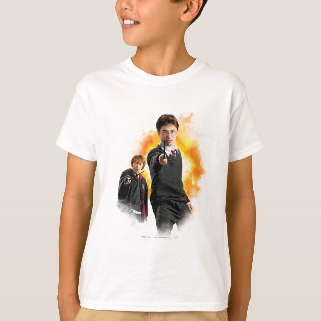 Harry Potter and Ron Weasely T-Shirt (Front)