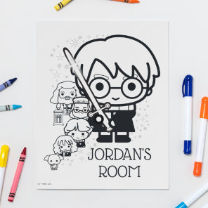 HARRY POTTER AND THE CHAMBER OF SECRETS™ Coloring Poster