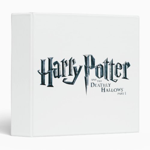 Harry Potter and the Deathly Hallows Logo 1 2 3 Ring Binder