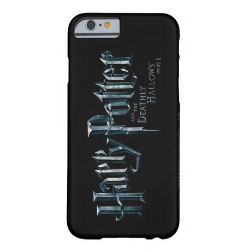 Harry Potter and the Deathly Hallows Logo 1 2 Barely There iPhone 6 Case