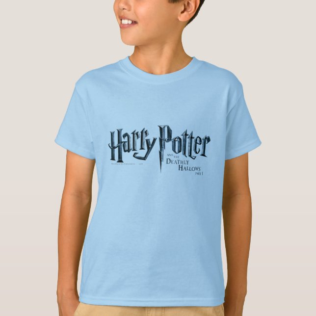 Harry Potter and the Deathly Hallows Logo 1 2 T-Shirt (Front)
