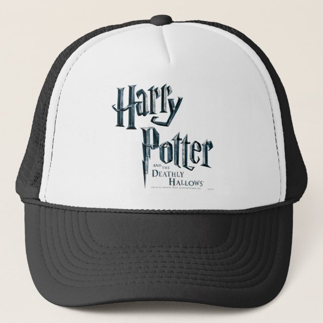 Harry Potter and the Deathly Hallows Logo 1 Trucker Hat (Front)