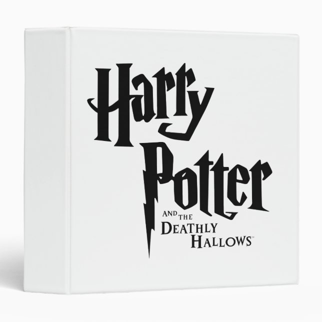Harry Potter and the Deathly Hallows Logo 2 Binder (Front/Spine)