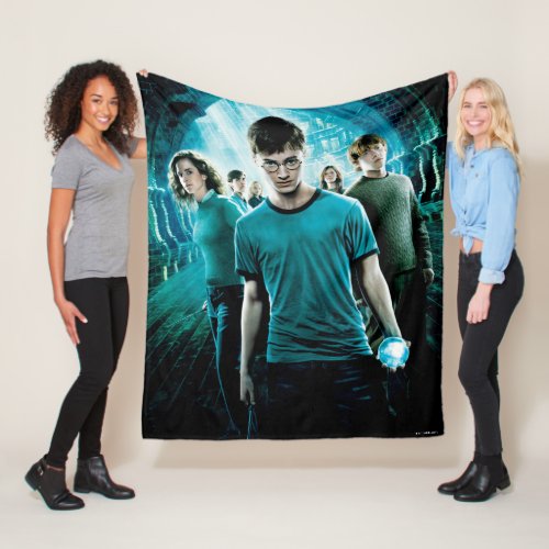 HARRY POTTER AND THE ORDER OF THE PHOENIX Blue Fleece Blanket