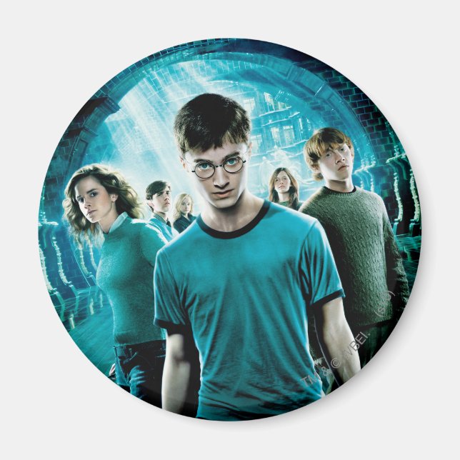 HARRY POTTER AND THE ORDER OF THE PHOENIX™ Blue Magnet (Front)