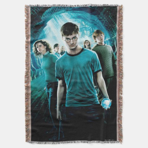 HARRY POTTER AND THE ORDER OF THE PHOENIXâ Blue Throw Blanket