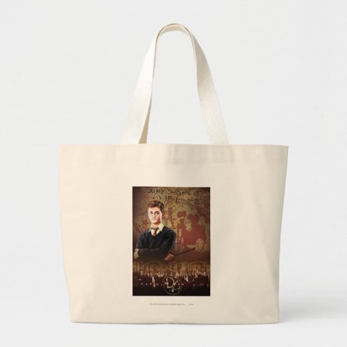 HARRY POTTER AND THE ORDER OF THE PHOENIX Collage Large Tote Bag
