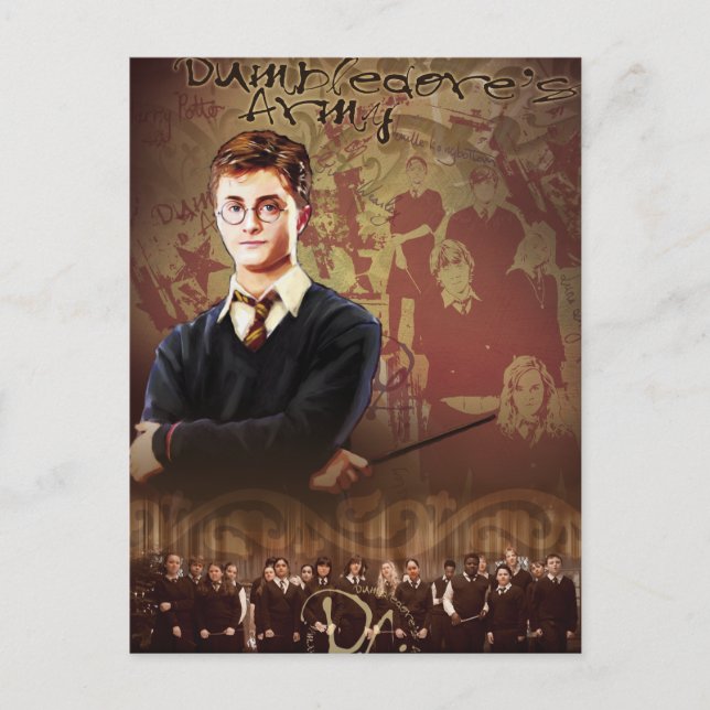 HARRY POTTER AND THE ORDER OF THE PHOENIX™ Collage Postcard (Front)