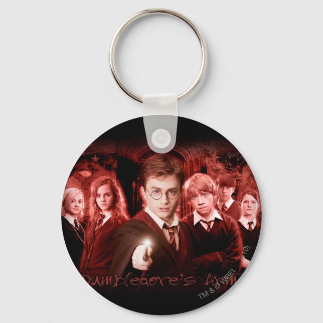 HARRY POTTER AND THE ORDER OF THE PHOENIX™ Red Keychain (Front)