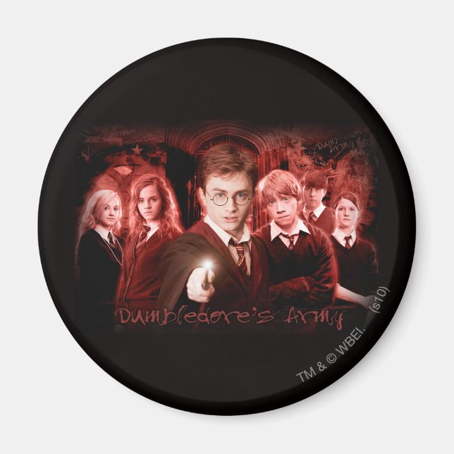 HARRY POTTER AND THE ORDER OF THE PHOENIX™ Red Magnet (Front)