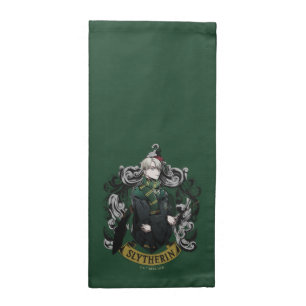 HARRY POTTER™   Anime Draco Malfoy House Crest Cloth Napkin