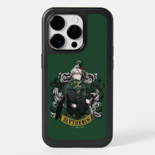 HARRY POTTER™ Anime Draco Malfoy House Crest OtterBox iPhone 14 Pro Case