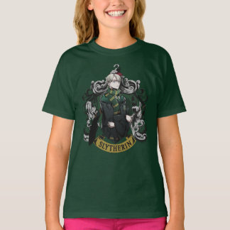 HARRY POTTER™ | Anime Draco Malfoy House Crest T-Shirt