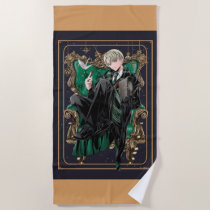 HARRY POTTER™ | Anime Draco Malfoy Seated Beach Towel