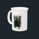 HARRY POTTER™ | Anime Draco Malfoy Seated Beverage Pitcher<br><div class="desc">Check out this anime graphic of Draco Malfoy seated with the Monster Book of Monsters and a paper crane!</div>