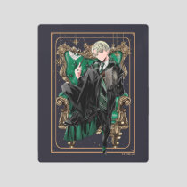 HARRY POTTER™ | Anime Draco Malfoy Seated Metal Print