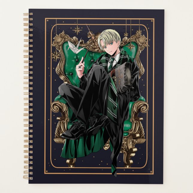 HARRY POTTER™ | Anime Draco Malfoy Seated Planner (Front)