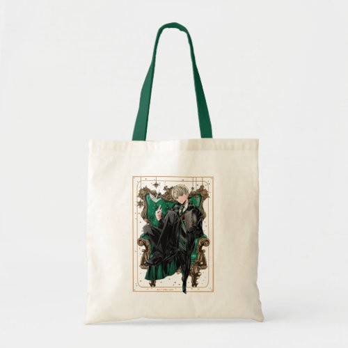 HARRY POTTER  Anime Draco Malfoy Seated Tote Bag