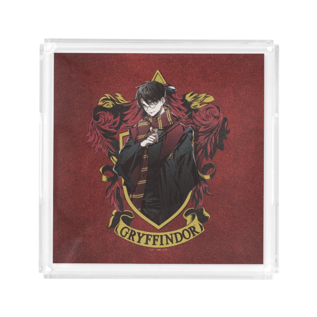 HARRY POTTER™ | Anime HARRY POTTER™ Crest Acrylic Tray (Front)