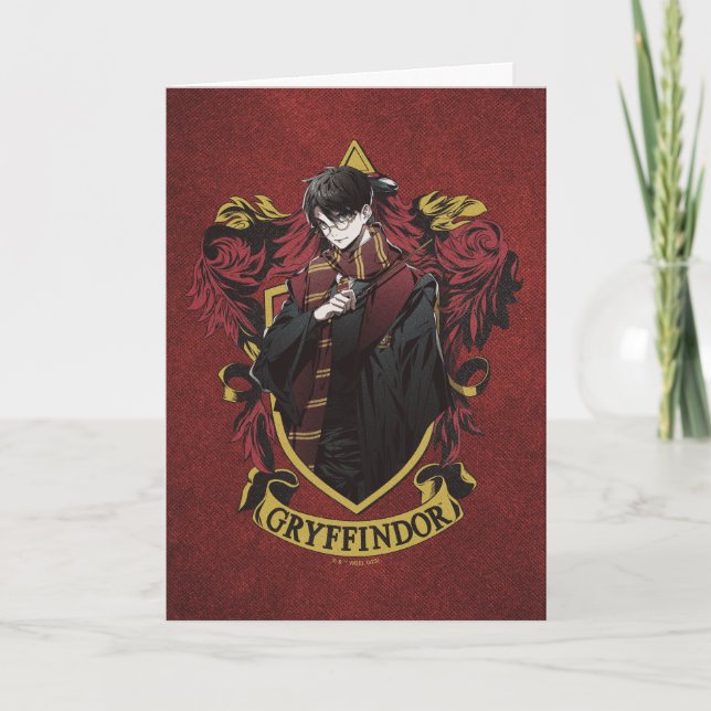 HARRY POTTER™ | Anime HARRY POTTER™ Crest Card (Front)