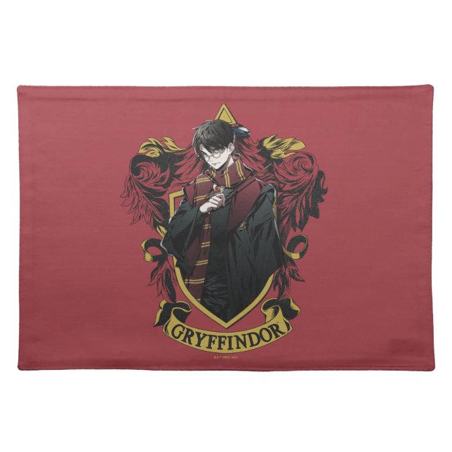 HARRY POTTER™ | Anime HARRY POTTER™ Crest Cloth Placemat (Front)