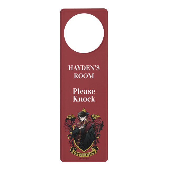 HARRY POTTER™ | Anime HARRY POTTER™ Crest Door Hanger (Front)