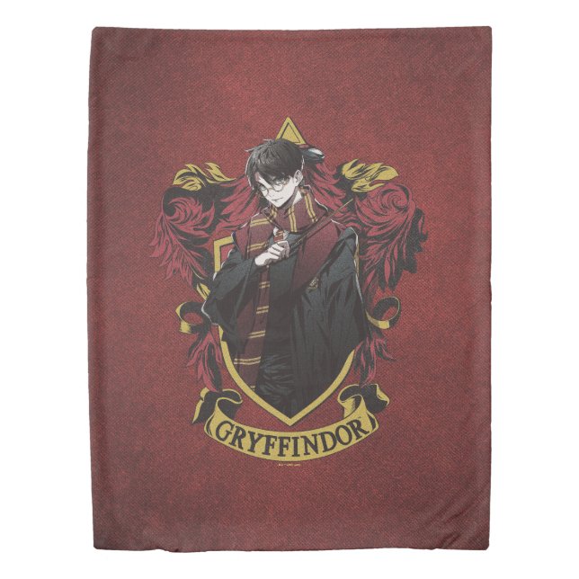 HARRY POTTER™ | Anime HARRY POTTER™ Crest Duvet Cover (Front)