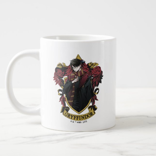 HARRY POTTER™ | Anime HARRY POTTER™ Crest Giant Coffee Mug (Left)