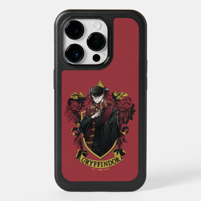 HARRY POTTER™ | Anime HARRY POTTER™ Crest Otterbox iPhone Case (Back)