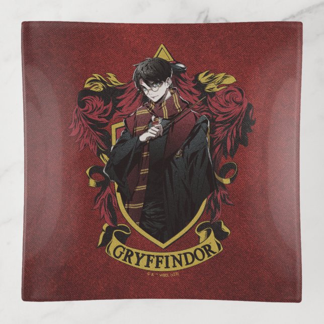 HARRY POTTER™ | Anime HARRY POTTER™ Crest Trinket Tray (Front)