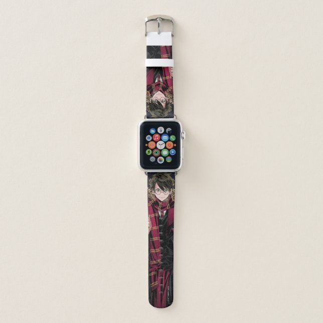 HARRY POTTER™ | Anime HARRY POTTER™ Seated Apple Watch Band (Front)