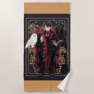 HARRY POTTER™ Anime HARRY POTTER™ Seated Beach Towel