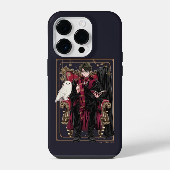 HARRY POTTER™ | Anime HARRY POTTER™ Seated Iphone Case (Back)