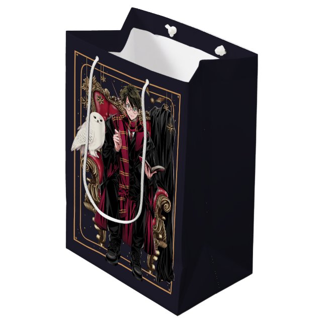 HARRY POTTER™ | Anime HARRY POTTER™ Seated Medium Gift Bag (Front Angled)