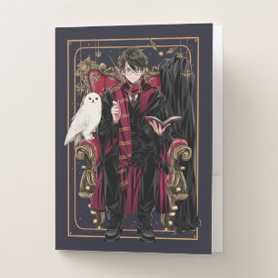 HARRY POTTER™   Anime HARRY POTTER™ Seated Pocket Folder